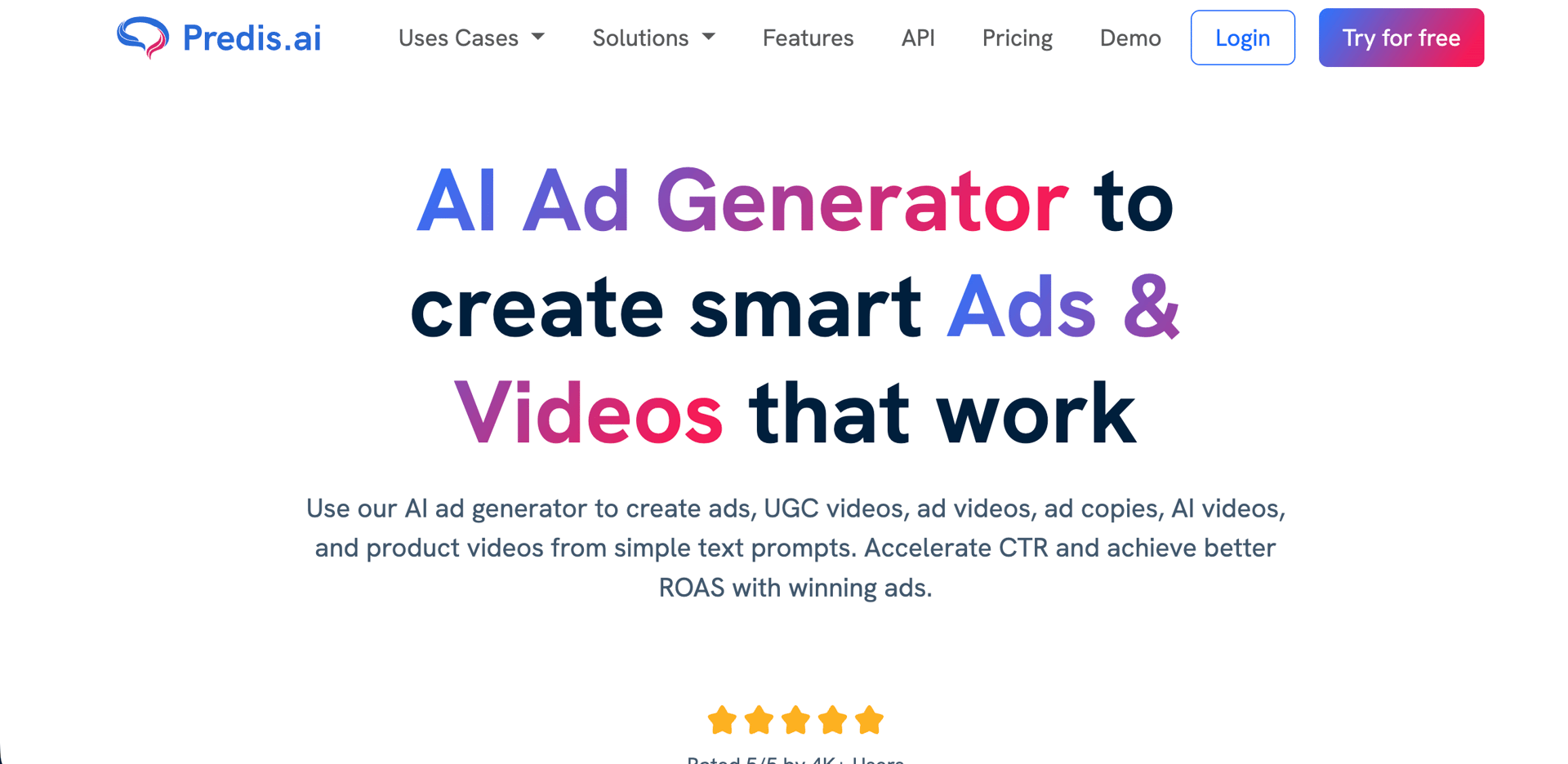 Predis.ai interface demo