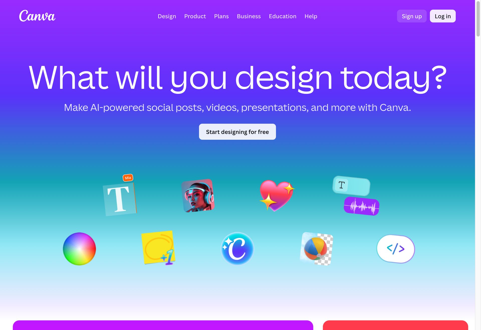Canva background remover in action