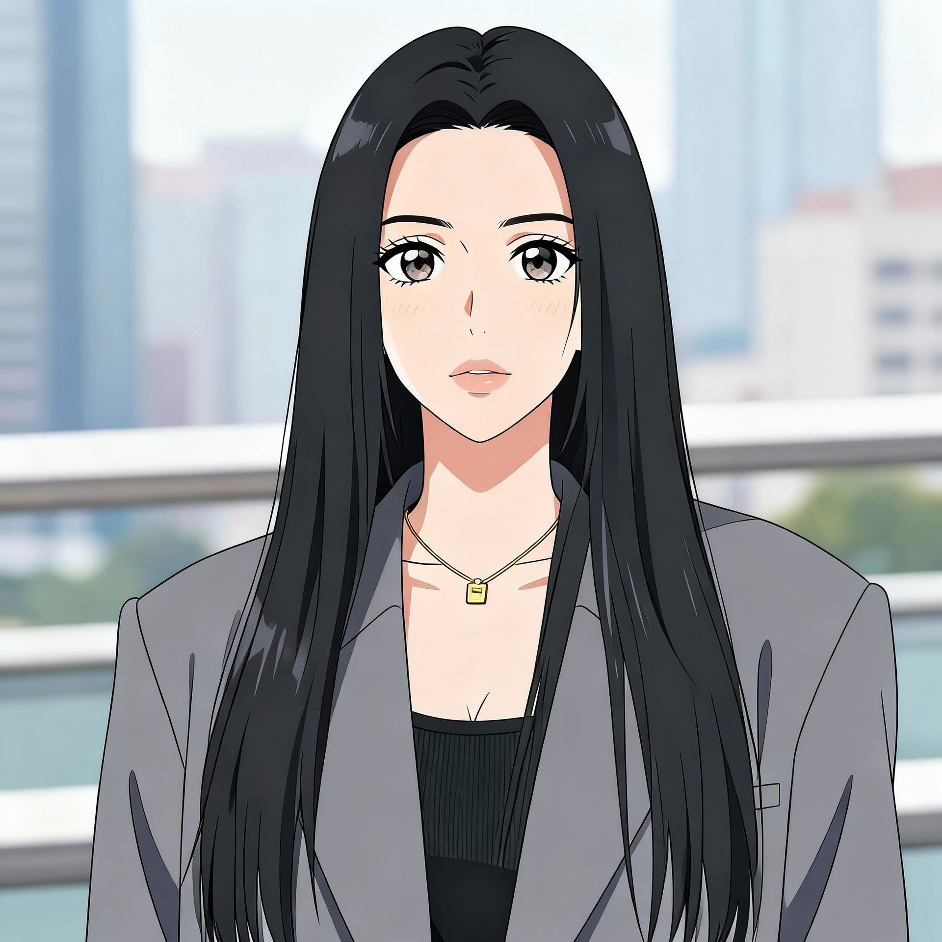 AI-generated anime style avatar