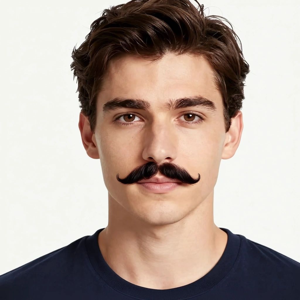 Rock a distinguished mustache, after