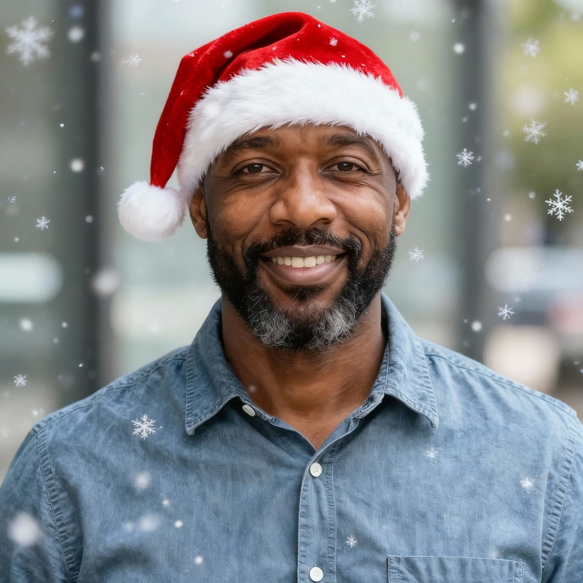 After Christmas hat