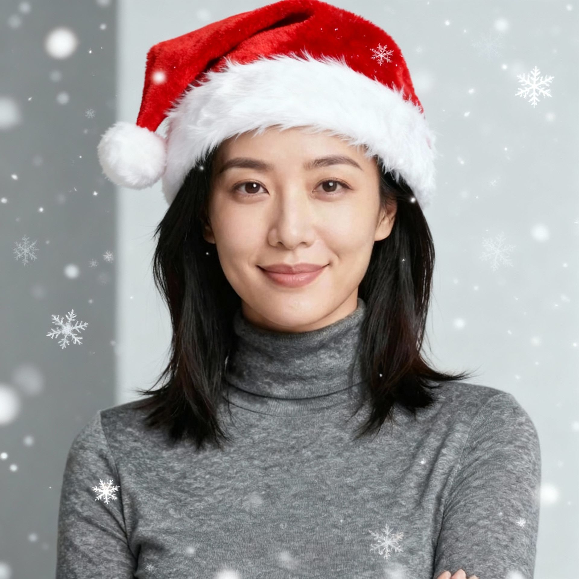 After Christmas hat