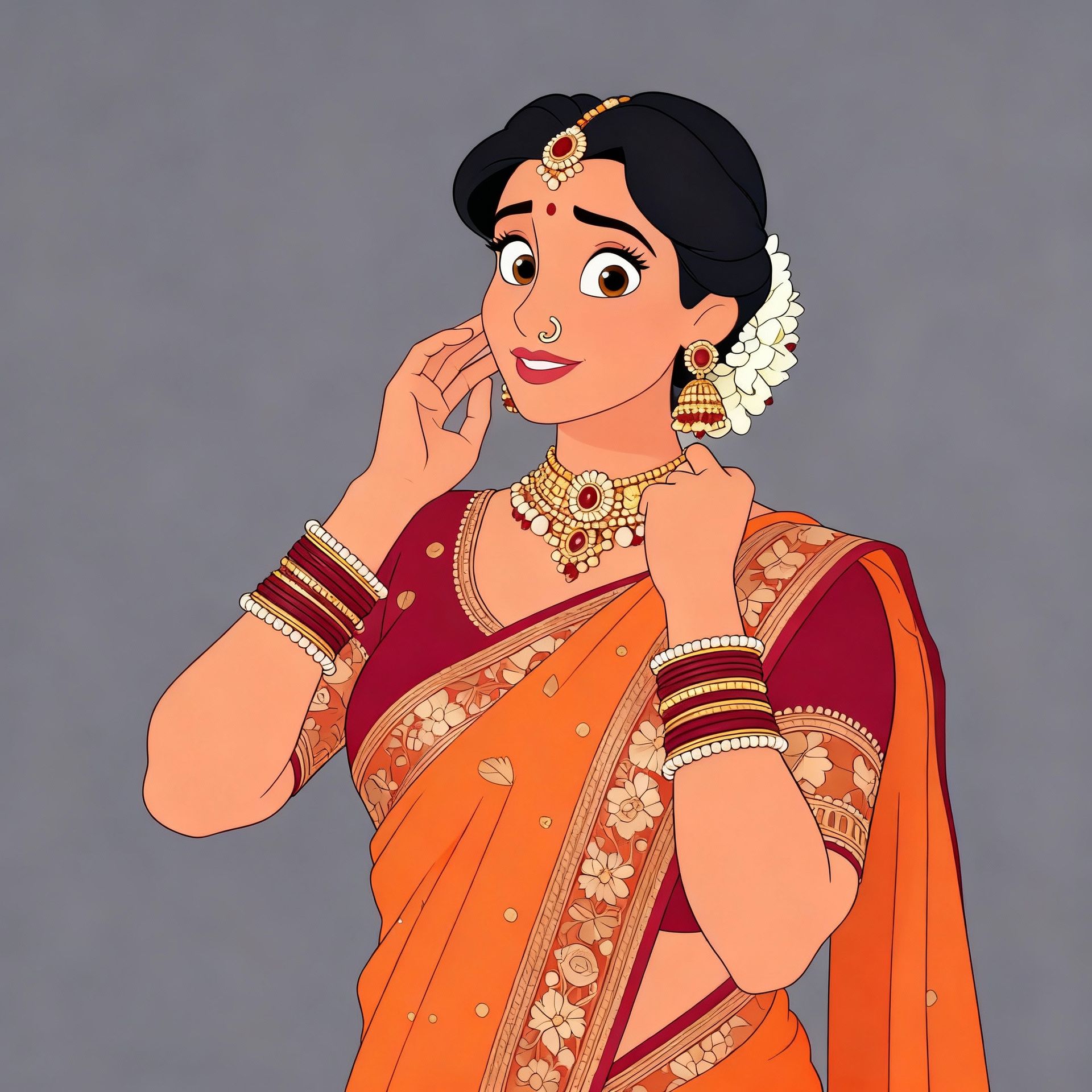 Traditional beauty becomes Disney royalty, after