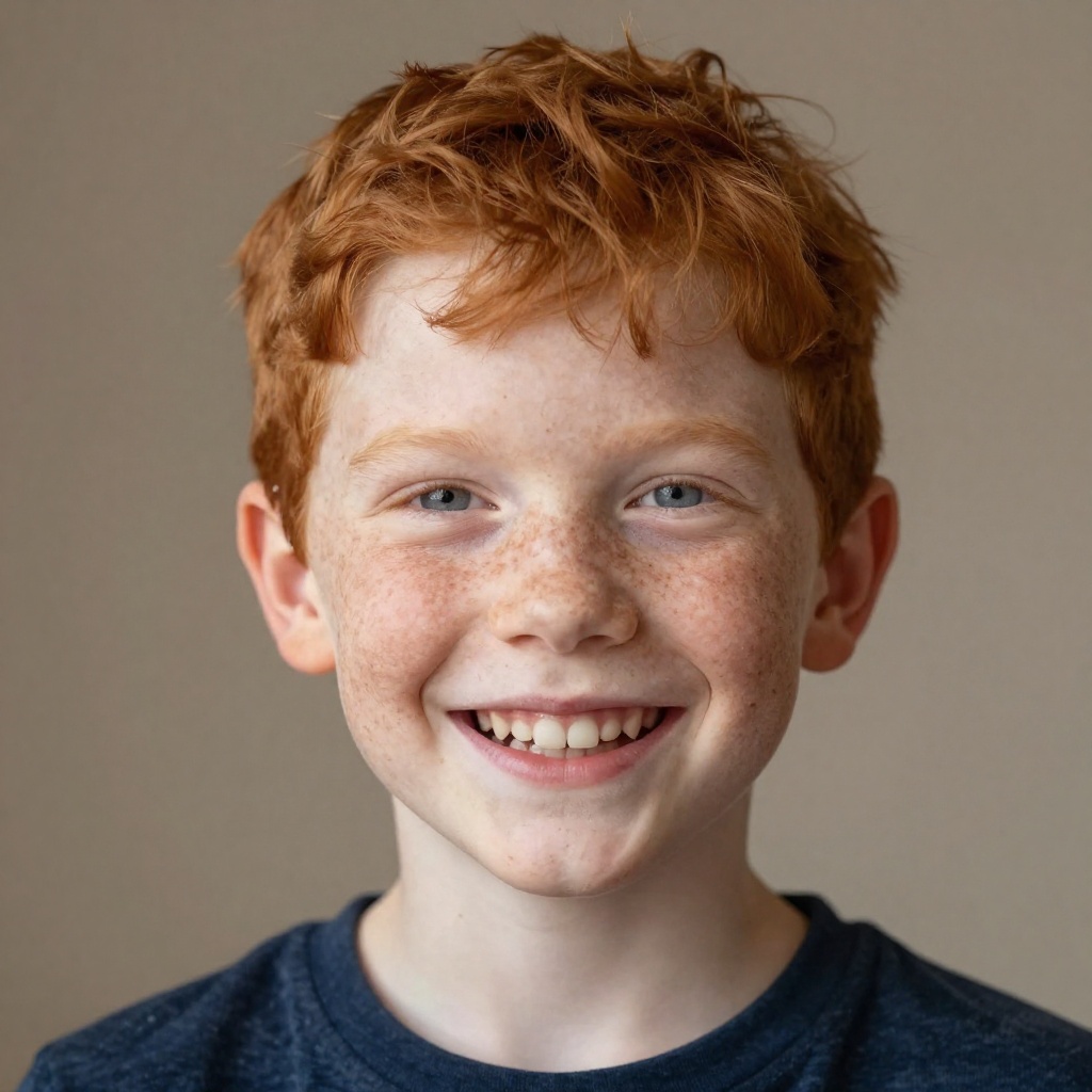 Playful redhead goes Disney, before