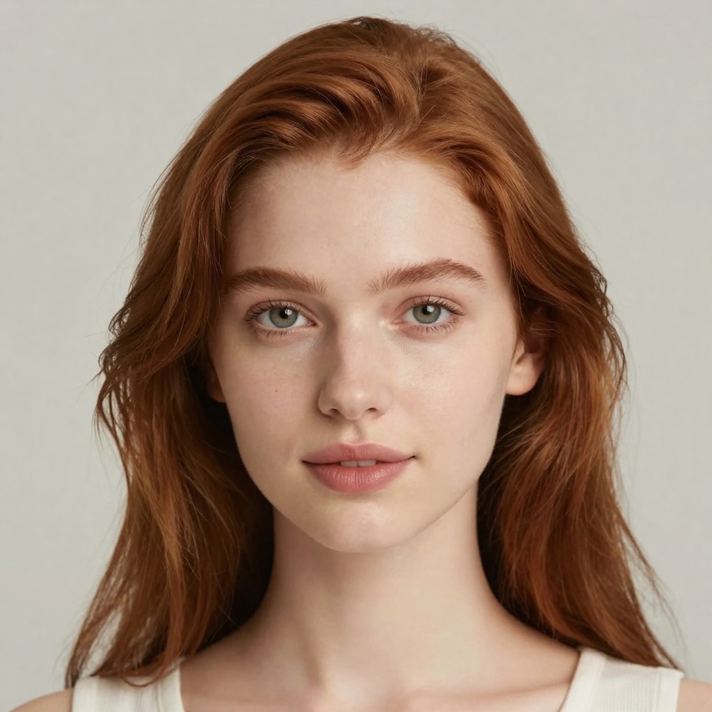 Bold and beautiful full freckles, before