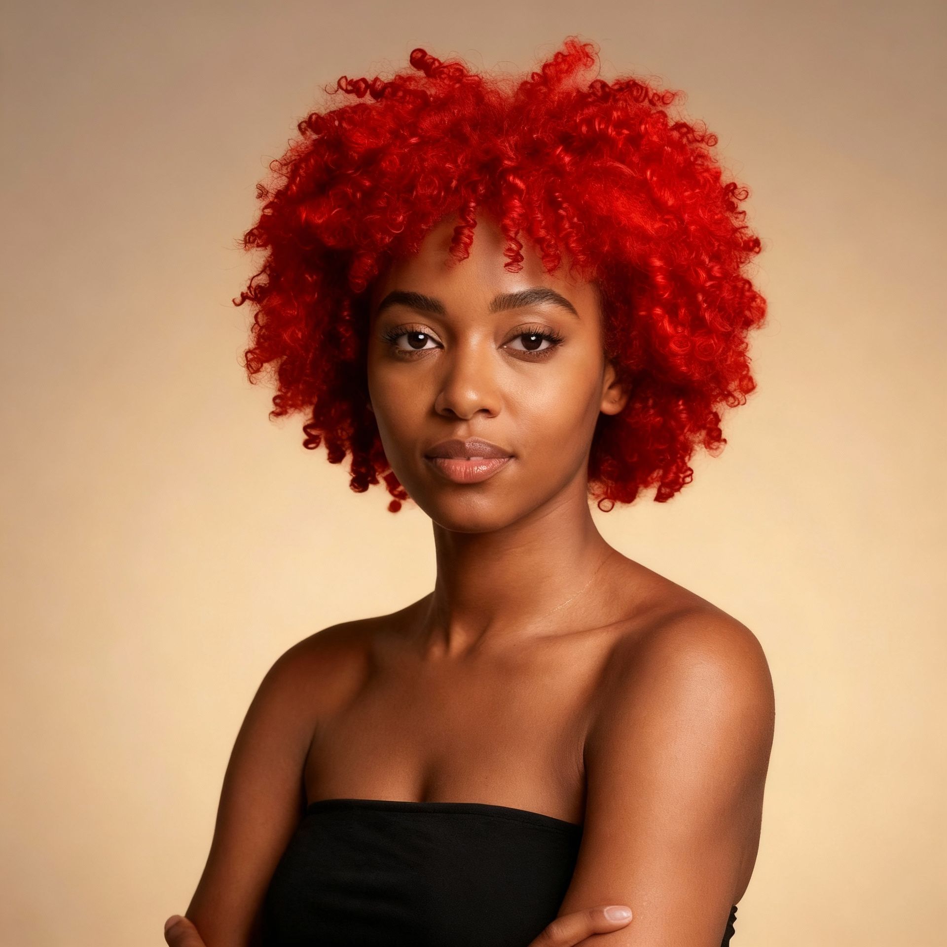 Go bold with vibrant red, after