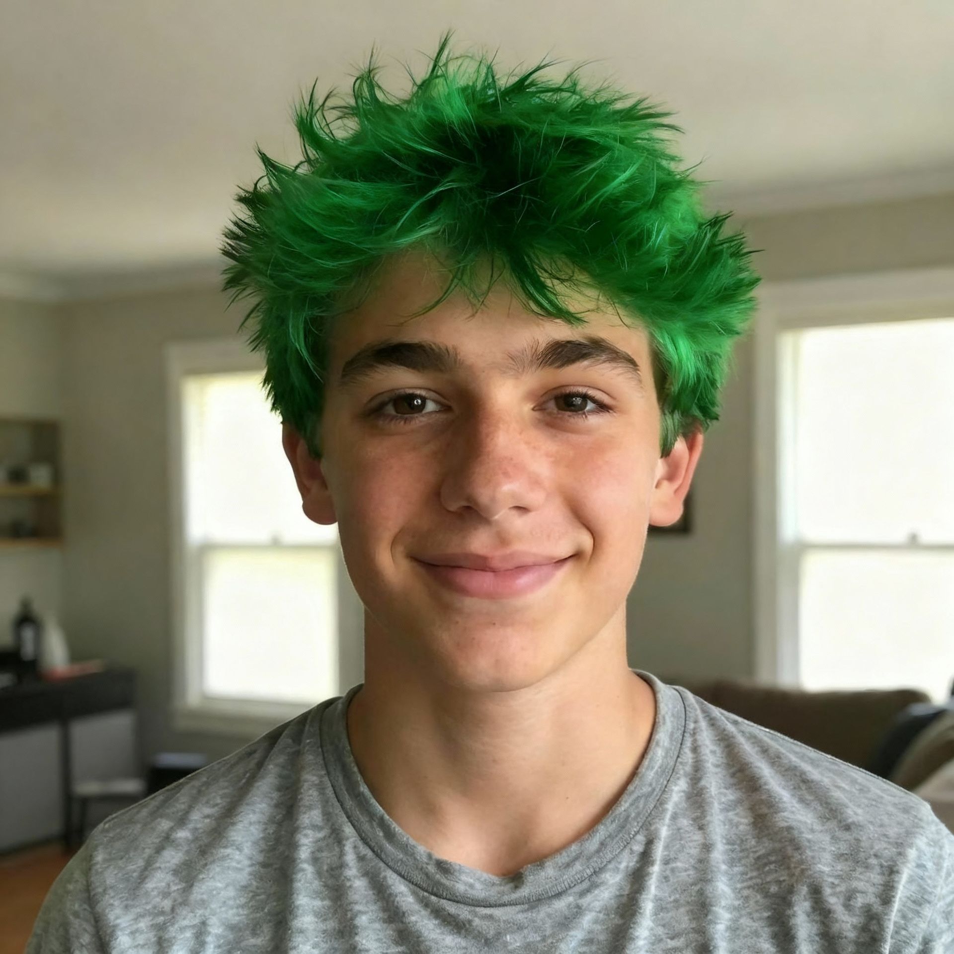 Experiment with unique colors, after