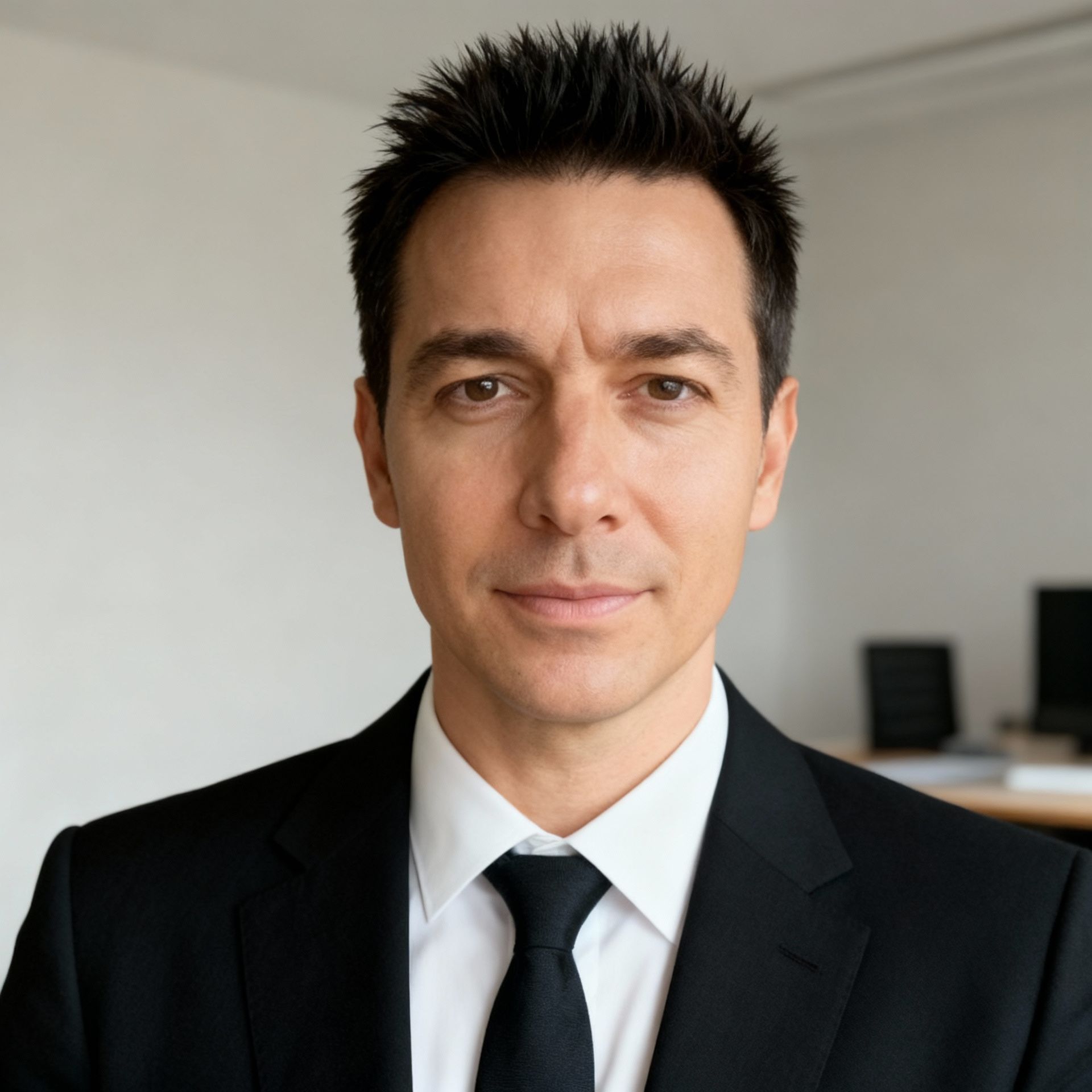 Professional AI-generated headshot result