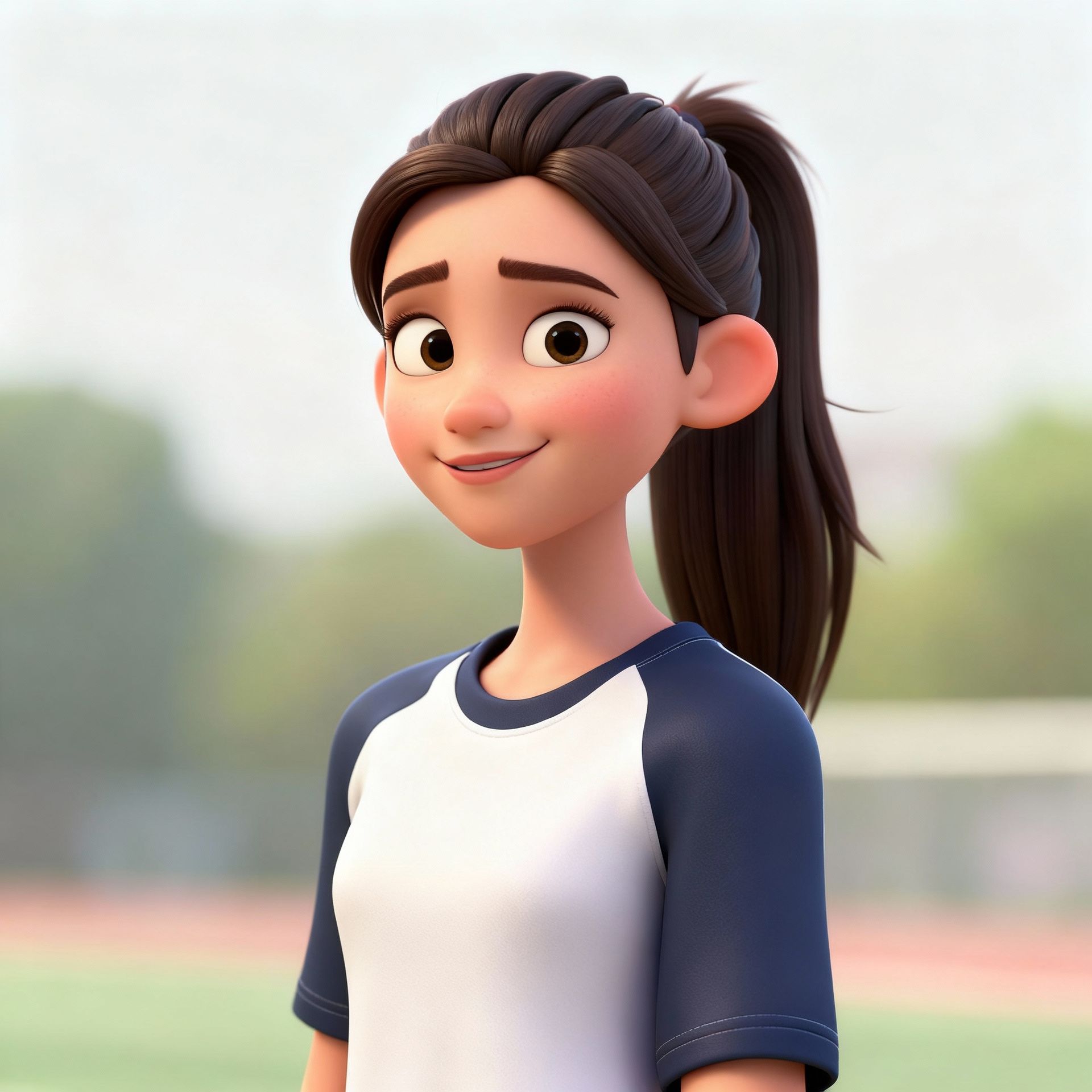Sporty teen goes Pixar, after