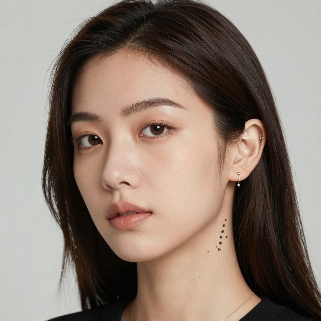 Clear face transformation, before