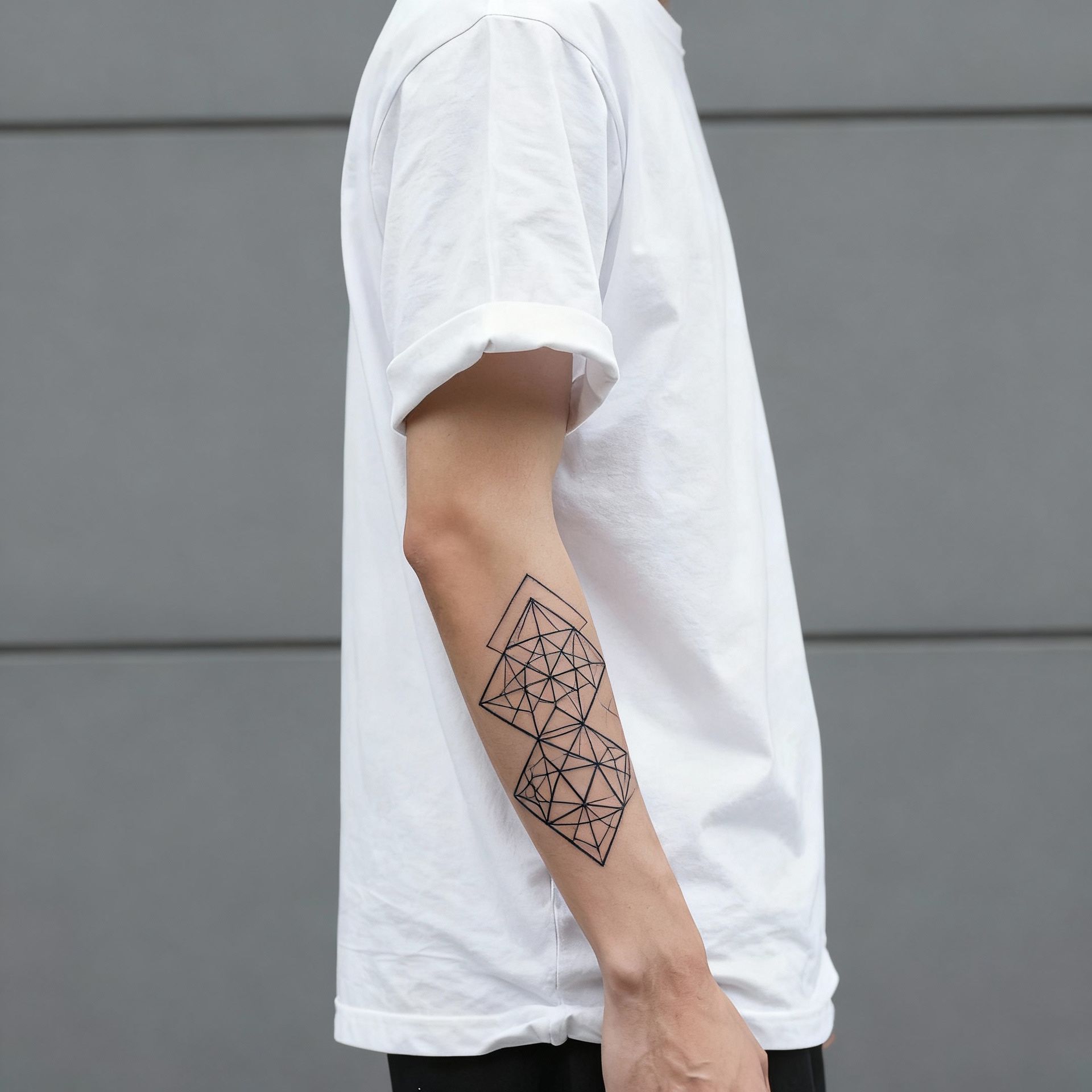 Precise geometric patterns, after