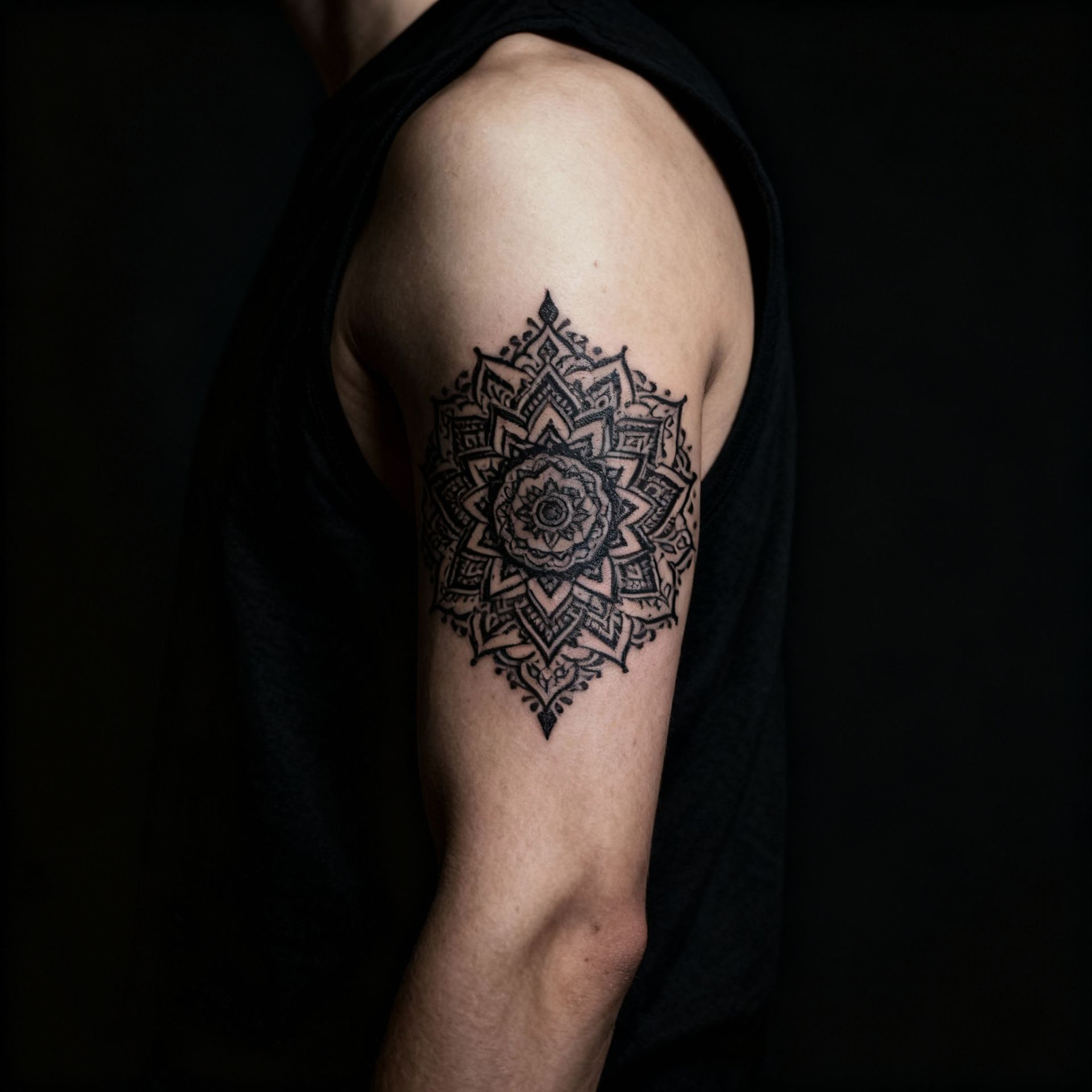 Bold blackwork art, after