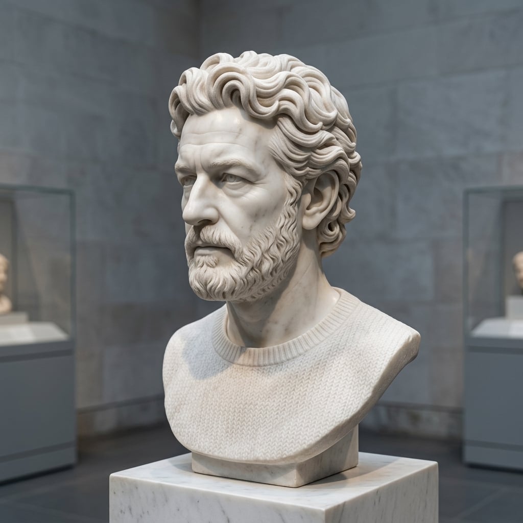 Roman Statue, after