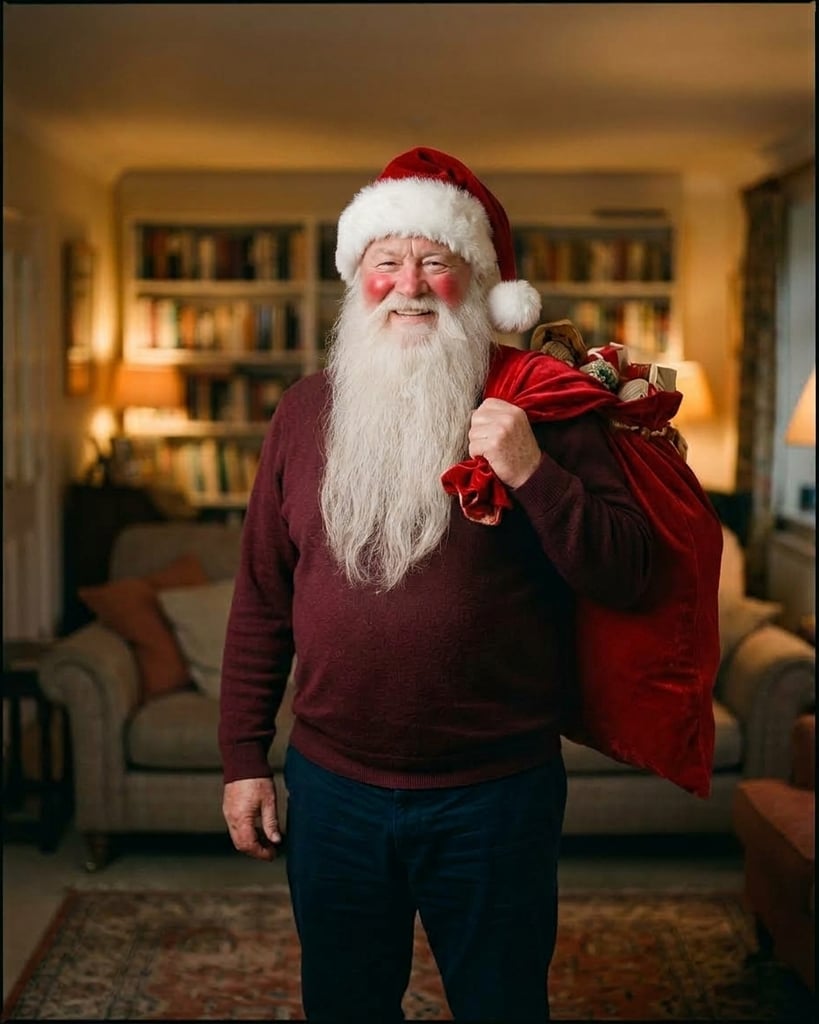 Santa Claus, after