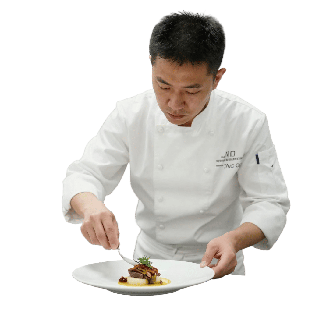 Chef at Work - Background Removed