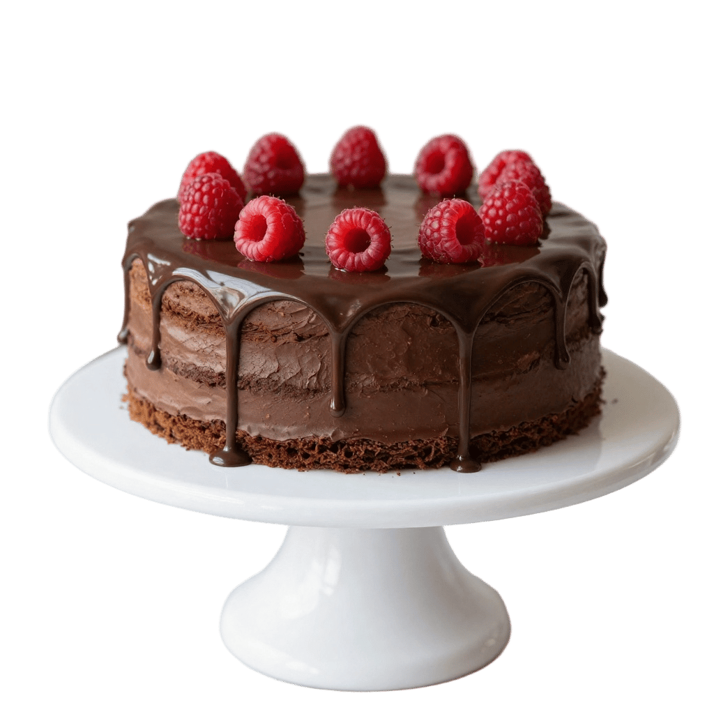 Chocolate Cake - Background Removed