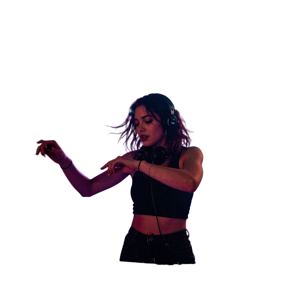 DJ Performance - Background Removed