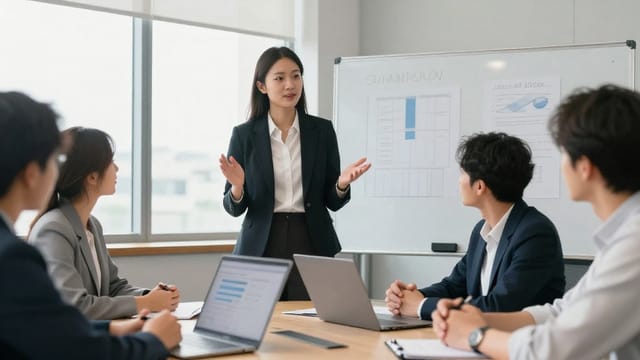 Business presentation