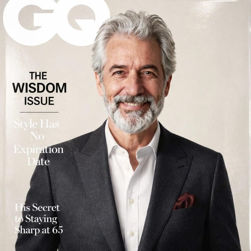 Portrait to Magazine Cover - After