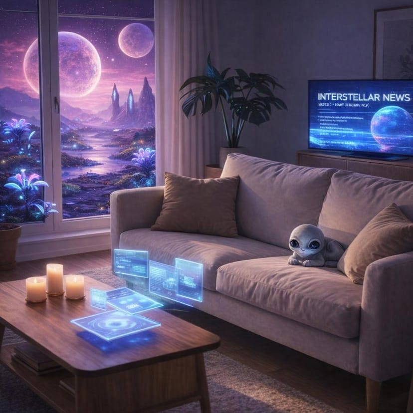 Reality to Sci-Fi Blend - After