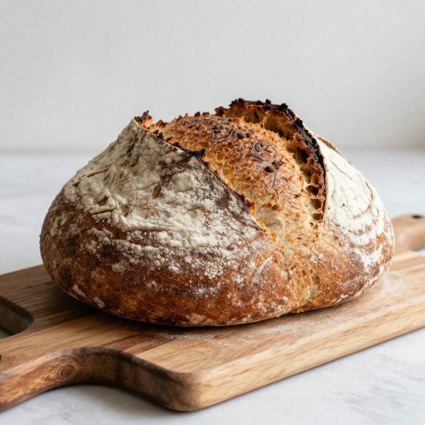 Artisan sourdough bread