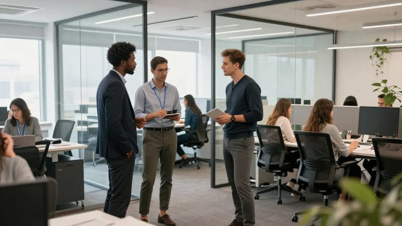 AI generated business stock image