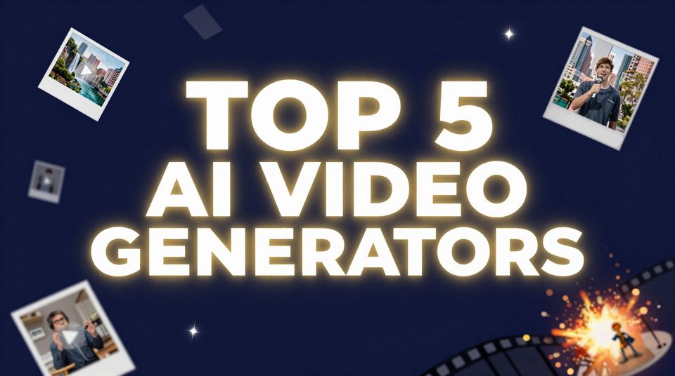Top 5 AI Video Generators in 2026: Complete Comparison Guide
