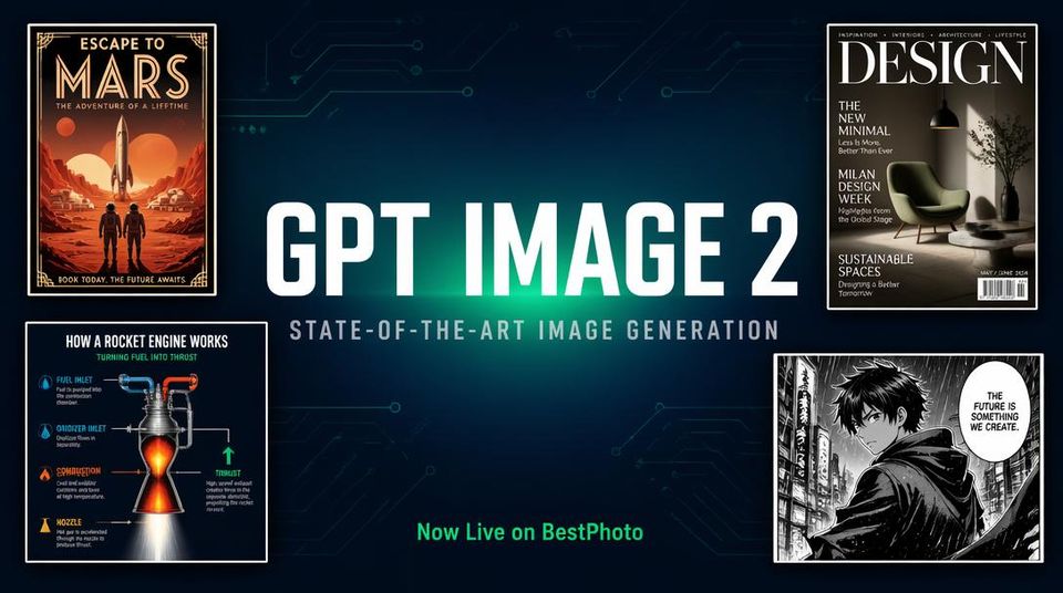GPT Image 2 Now Available: State-of-the-Art Text, Reasoning, and Multilingual Rendering