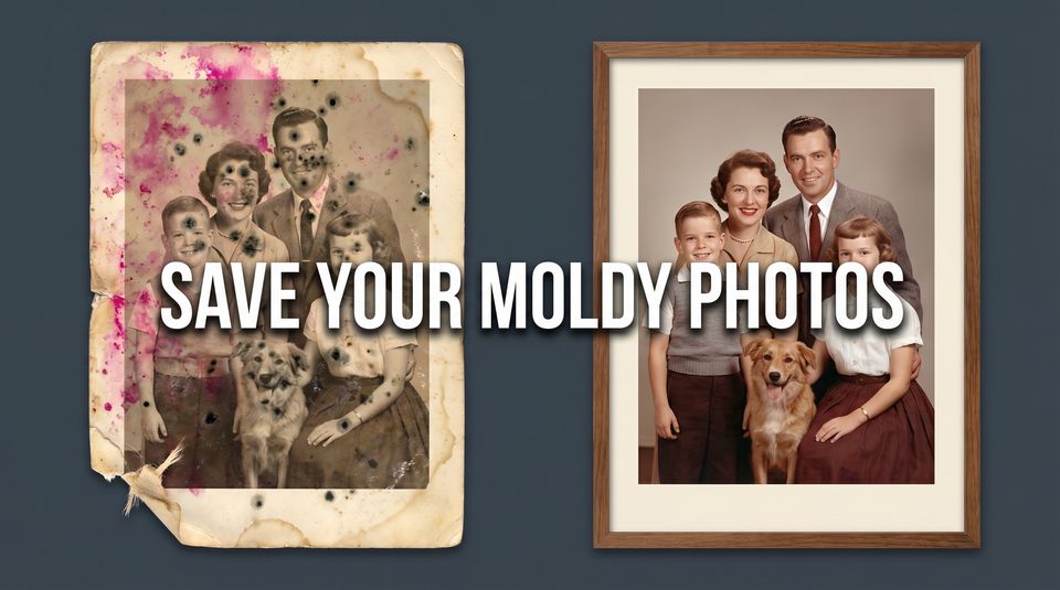 How to Restore Moldy Photos Safely (Before You Lose Them Forever)