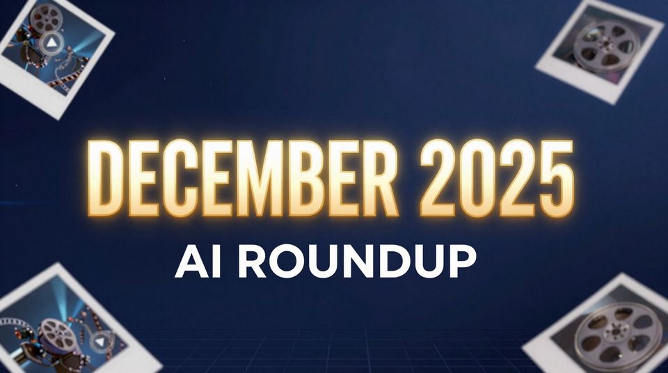 AI Image & Video Generation Roundup: December 2025